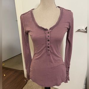 TVD Free People long sleeve shirt - worn by Elena